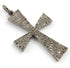 Pave Diamond Cross Pendant, (DP-1106)